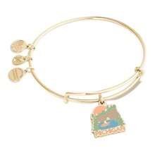 AA641722Expandable Bangle BraceletSGPlaces We Love Michigan Shiny Antique Gold Multi Bracelets One Size Brass No Gemstone