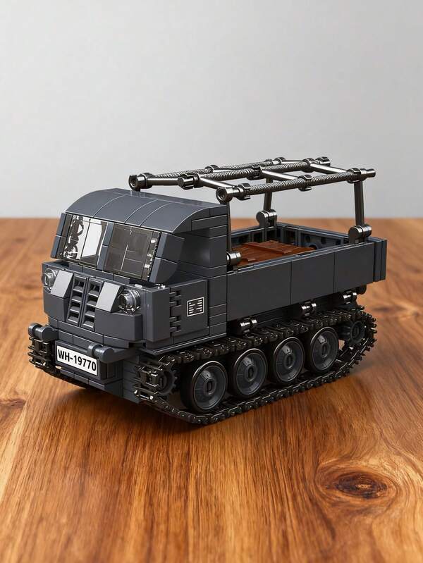 1 pieza Modelo de tanque coleccionable RSO-01 para adultos, modelo de vehículo militar de semiorugas de precisión, decoración del hogar querida para fans, regalo ideal para cumpleaños, Año Nuevo, Halloween