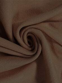 2025秋冬新款女士针织连衣裙，优雅端庄，休闲时尚，V领长袖轻盈透气，适合毕业典礼等场合，也适合返校季、圣诞节和新年穿着。 - 咖啡棕 - 查看 7