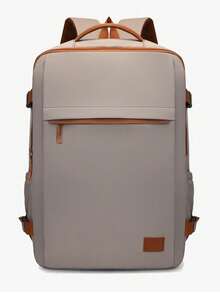 女士背包，大容量旅行背包，通勤/上学背包，时尚笔记本电脑包，短途商务旅行行李包，符合瑞安航空、威兹航空及其他航空公司的规定 - 彩色 - 查看 12