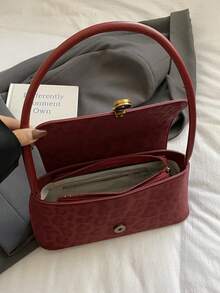 2025 New Arrival Leopard Print Underarm Bag For Women, Lightweight Luxury Niche Design Shoulder Bag With High-End Vibe, Autumn/Winter