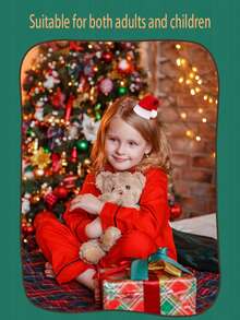 Christmas Hair Clips Classic Little Red Riding Hood Clip Festival Party Mini Bow Hair Clip Creative Cute Drop Clip - Red - View 7