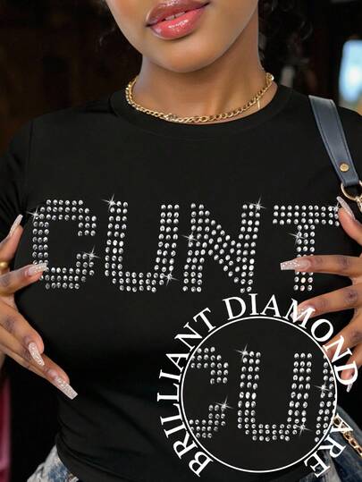 Howell All-Match Fashion Floral Print Short Sleeve T-Shirt Women's Casual Charming Flower Pattern Tee With Round Neck Graphic Tees Women Tops