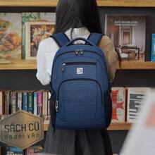 UKEIN 1PC Bagsure Travel Laptop Backpack, Business Water Resistant Laptop Backpack With USB Charging Port, College Bag For Men & Women - Màu xanh lam - Xem 11