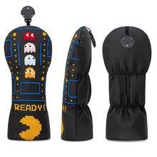 Black Golf Club Headcover - High Quality Golf Accessory | Perfect For Young Golf Enthusiasts - Black - View 5