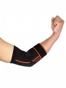 1 piesă de protecție pentru braț compresiv sport, potrivită pentru baschet, badminton, protecție pentru cot, ciclism, alergare, fitness și sport, mărime universală