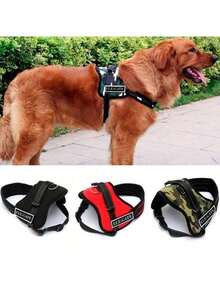ELE-GATE Adjustable Harness And Reinforced Leash For Large Dogs - Multicolor - View 7