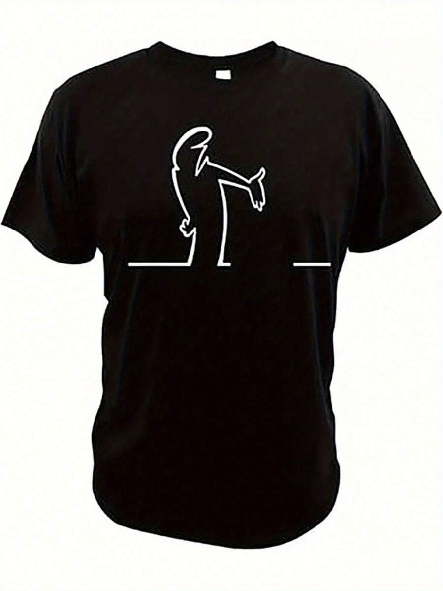 Camiseta La Linea Negra - Negro - Ver 1