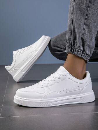 Couple Sneakers, Casual Canvas Shoes, Unisex White Shoes, Spring/Summer New Student Back To School Trainers, Non-Slip Work Shoes, Size 36-45 Plus Size