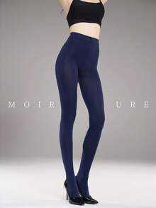 1 Pair Classic Stylish Tights For Women, Versatile Base Layer For Daily Wear, Cozy