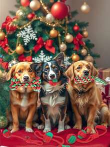 Christmas Dog Toys, Durable Rope Toys 7-Piece Set, Teething Cleaners For Puppies, Small, Medium, And Large Dogs.Durable Dog Chew Toys Are Made Of High Quality Cotton Rope, Tightly Woven Twine Makes Them Hard Wearing And Bite Resistant. - Multicolor - View 7