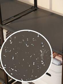 1pc Multifunctional Floor Standing Wardrobe, Coat Rack, Storage Shelf, Shoe Rack, Sturdy, Fashionable, Easy To Assemble And Disassemble, Portable, Suitable For Bedroom, Living Room, Office, Study Room, Holiday Gift, Christmas Gift, Children's Gift - Multicolor - View 7