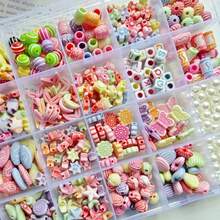 24 colores de cuentas de resina con diseño minimalista y lindo en color macarrón para hacer joyas DIY como collares, pulseras y manualidades - Colores de macarrones - Ver 6