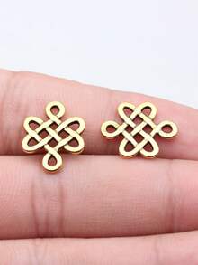 20 件 17x14 毫米（0.67x0.55 英寸）中国结幸运结连接饰物，适用于 DIY 手链制作、项链制作、珠宝制作、手工工艺品配件 - 中國結 - 查看 5