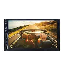 Reproductor multimedia para coche de 7 pulgadas con CarPlay, control central, radio universal, doble DIN, 2 DIN, Bluetooth, MP5 - Negro - Ver 11