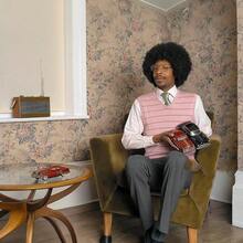 Afro Wig For Men - Curly 80s Disco Hair, Perfect For Men's Disco Outfits In The 70s, Black Color - Black - View 6