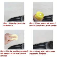 Car Scratch Remover - Instant Paint Repair, Quickly Remove Scratches & Scuffs, Ideal For All Car Paints, Car Scratch Repair|Instant Paint Fix|Durable Finish, Car Scratch Repair Kit - A - View 8