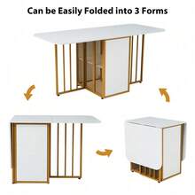 Esszimmertisch, Zeitgemäßer Esstisch, Rechteckiger Esstisch, Kaffee-Freizeittisch, Modern einfacher Esstisch, weiss