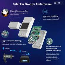 POWR316D,SONOFF WiFi Smart Power Meter Switch 16A, Smart Switch With Power And Energy Monitoring For Smart Home Automation, Works With Alexa, Support Remote Control From EWelink APP, Store The Power Consumption Data,Overload Protection,Smart Home Control.