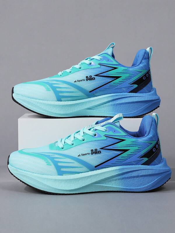 Men's Outdoor Carbon Board Sports Shoes, Lightweight Shoes, Couples Shoes, Suitable For Competitions, Jogging Shoes, Training, Marathon, Speed Running Shoes; Women's Sports Shoes, Track And Field Competition Shoes, Women's Road Running Shoes, Mesh Breathable Shoes, With Wear-Resistant, Shock-Absorbing, Anti-Slip Soles.