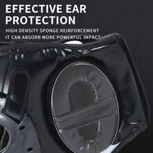 1pc Detachable PU Boxing Headgear, Unisex Adult & Kids Face & Head Protection For MMA, Muay Thai, Taekwondo, Boxing Training And Competition