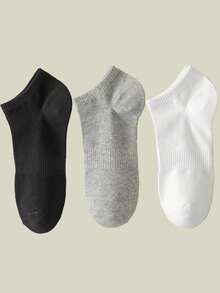 5/6/10/15/20 par męskich białych skarpetek do kostki, odprowadzających wilgoć i oddychających, do tenisa, badmintona, biegania i koszykówki