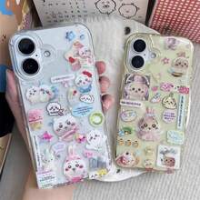 Y2K Style Japan Korea Anime Cute Strawberry Shining Phone Case For 11 12 13 14 15 16 Pro Max 17 Plus Air Compatible - B - Xem 4