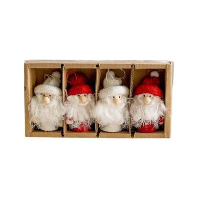 Santa Claus/Hanging Decoration, Creative Christmas Plush Tree Ornament For Home Decor Party Favor Present