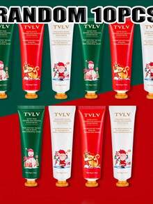 护手霜圣诞新年礼盒套装保湿护手霜套装防裂护手霜旅行装护手霜手部护理（5件装）+单支装 - 彩色 - 查看 15