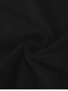 Camiseta de manga corta para hombre con letras y estampado de gato. Diseño casual, holgado y cómodo, con cuello redondo. Estilo urbano moderno. - Negro - Ver 3