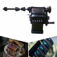 Dual Purpose Manual Coil Winder Machine Wire Tool Counter Hand Coil Winding Tool - Black - View 3