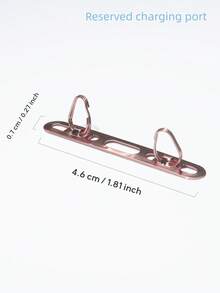 1个男女通用黑色/银色不锈钢侧挂式手机支架，防丢牢固连接器，纯色简约手机挂绳配件，侧挂式双扣垫，超薄背胶防丢牢固连接器垫，双耳耳机支架，腕带，金属垫，智能手机挂绳，手机挂绳，兼容安卓及大多数智能手机，送给母亲、家人、朋友、孩子、生日、节日的礼物 - 多色. - 查看 8