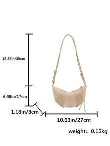 New Minimalist Matte One Shoulder Crossbody Small Bag For Women