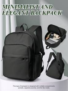 Mochila impermeable para portátil para hombres - Bolsa de transporte ligera de 15.6 pulgadas, mochila casual para ir y venir, bolsa de viaje de mano para negocios/trabajo/escuela/universidad, bolsa profesional para enfermeras y maestros, mochila impermeable - Multicolor - Ver 7