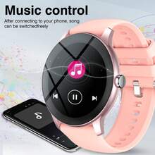 智能手表 - 高清显示屏，无线通话，自定义壁纸。健身、提醒、音乐控制。时尚又时尚！ - 彩色 - 查看 3