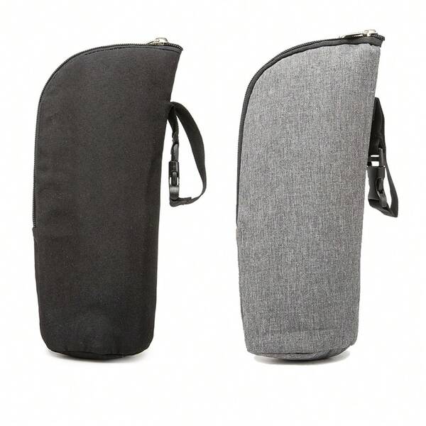 حقيبة عازلة للزجاجة الحليب، حقيبة زجاجة متعددة الوظائف للخارج، متوفرة بألوان متعددة، يمكن تعليقها على عربة الأطفال أو حملها باليد