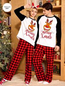Men Loungewear Sets - Black and White - View 1