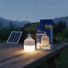 Foco Led Recargable 15w Luz Blanca Emergencia Portatil - LUZ BLANCA - Ver 3