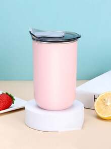 1pc 300ml/10.55oz Stainless Steel Insulated Cup,Stainless Steel Travel Mug,Double Wall Insulated Coffee Cup,Insulated Tumblers With Lid,Cold Drink Cup | Elegant Matte Finish | Double Wall Insulated,Reusable Coffee Cup,Portable Water Cup,Insulated Kettle - Multicolor - View 13