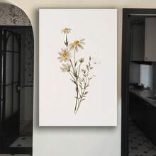 Framed  Wildflower Wall Canvas Art, Wildflower  Wall Art, Wild Flower   Botanical  Print, Farmhouse Home Decor Christmas Wall Art - Đóng khung - Xem 5