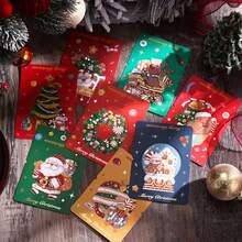 27/18pcs Assorted Elegant Christmas Gold Foil Greeting Cards, Random Style, Perfect Gift For Friends And Family, Merry Christmas - متعدد الألوان - مشاهدة 8
