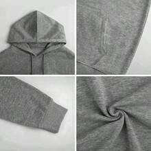 1 PcsFleece Sweatshirt,90s Graphic Classic Airbrush Illustration Retro BirthdayHoodies, Quality Hoodies, Machine Washable – Easy To Clean, Minimalist Design – Clean And Modern Look,Hoodies For Men And Women,Sudaderas Para Hombre,300g Cotton Casual Hoodies, Oversize Hooded SweatHoodies With Pockets,Graphic Hoodies,Fall And Winter Long Sleeve - Xám-6 - Xem 4