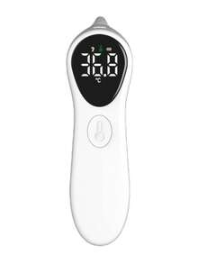 Non-Contact Handheld Mini Digital Thermometer, Quickly Measures Forehead And Ear Temperature