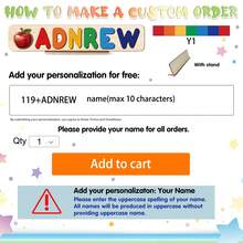 [New Font And New Pattern] Customized Puzzles, Customized Children's Educational Toys With Optional Bottom Plate Patterns, Support Customization Of 3-10 Letters And 1 Pattern, Suitable Birth Gifts, Christmas Gifts(With Stand) - Rainbow New Font With Stand - View 4