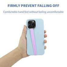 可拉伸硅胶手机指环套 - 弹性指带支架，兼容苹果和安卓手机 - 防滑手机环，支持无线充电（兼容大多数智能手机） - 彩色 - 查看 2