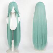 Karida 角色扮演假发短款合成假发，带刘海，14 英寸通用角色扮演假发，适用于合成头发，尖刺分层直发，男士化装舞会假发，无胶耐热纤维头发，高密度自然外观角色扮演假发