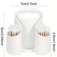 1 قطعة منظم تخزين على المكتب سعة كبيرة لخيوط التطريز والإسفنج المكياج والأكواب - حامل بلاستيكي متين متعدد الأقسام، محمول وخالي من الروائح، مثالي لعرض الزينة والتنظيم المثالي للمستحضرات التجميلية ولوازم فن الأظافر