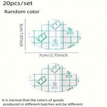 20-Pack Gel Heel Protectors, Adhesive Waterproof Blister Pads For Shoes, Comfortable Heel Cushions, Comfortable & Waterproof Blister Accessories, Self-Adhesive Foot Care Pads, Alcohol-Free Heel Liners, Suitable For All Skin Types - 20 張-腳跟貼 - 查看 3