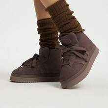 Adidas Women's 2026 New CAMPUS 00S Bread Shoes, Mid-Top, Thermal Lining, Thick Sole, Casual Shoes JR3736 - Brown - View 4