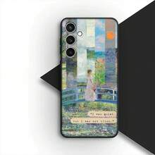 Claude Monet Cat Impressionism Waterlily compatible with Apple  15 16 Plus 13 11 12 Pro Max X XR ProMax 15+ 16Plus 16E Cover Case, Cover compatible with funda  17 pro max, funda  17 pro, funda  17, funda  16, funda  16 pro max, funda  15 - 10 - Ver 8